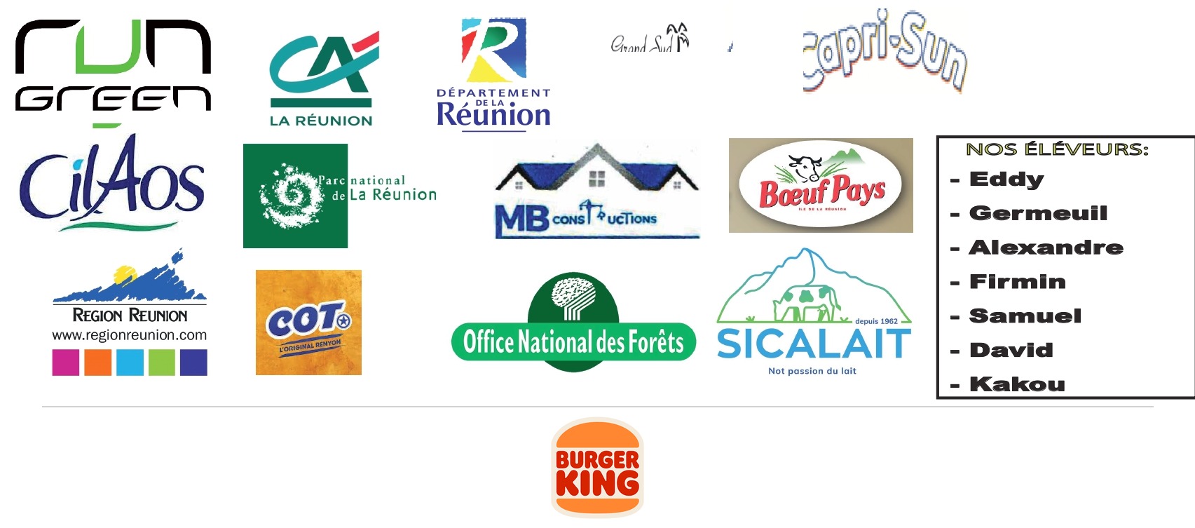 Partenaires du Trail du Grand Bénare et de La Trois-Bassinoise